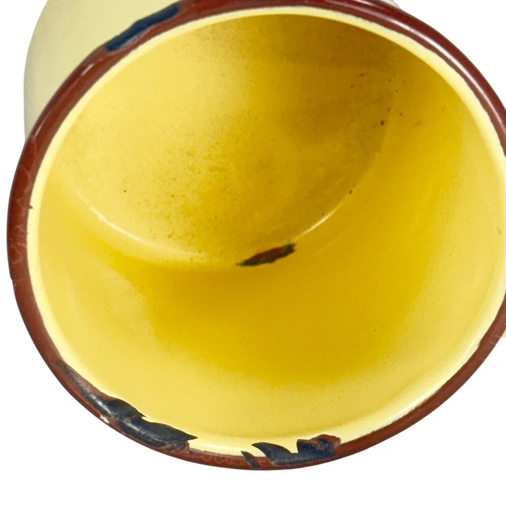 Vintage Monterrey Western Ware‎ Enamelware Mugs Set of 2